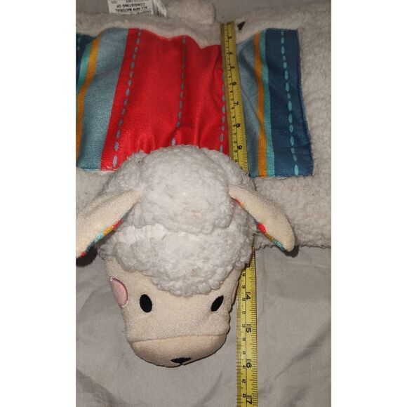 FAO Schwarz Llama Pillow Plush Alpaca Lamb Doll Realistic 16" x 19" - Picture 4 of 11